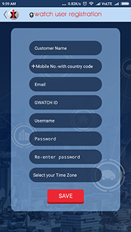 android user resgistration